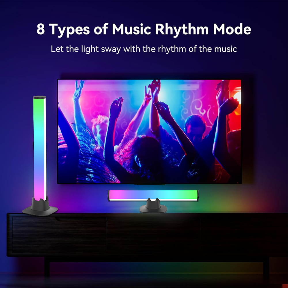TV Backlight Tuya WIFI RGB LED - Desk Setup With Tv ulasan dan harga
