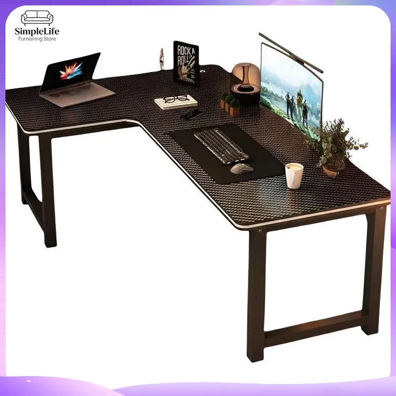 Corner Gaming Desk Computer De - Desk Setup L Shaped ulasan dan harga