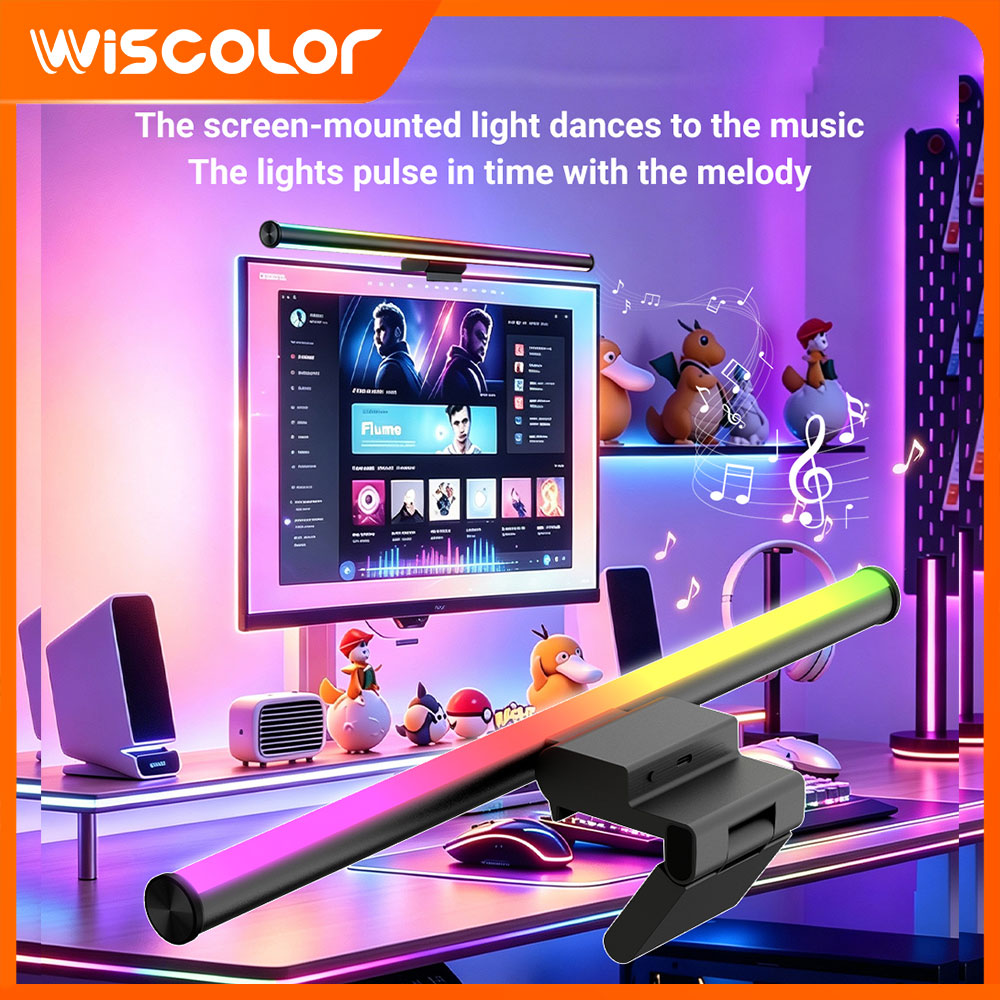 RGBIC Wifi Control Setup Monit - Setup Desk Monitor ulasan dan harga